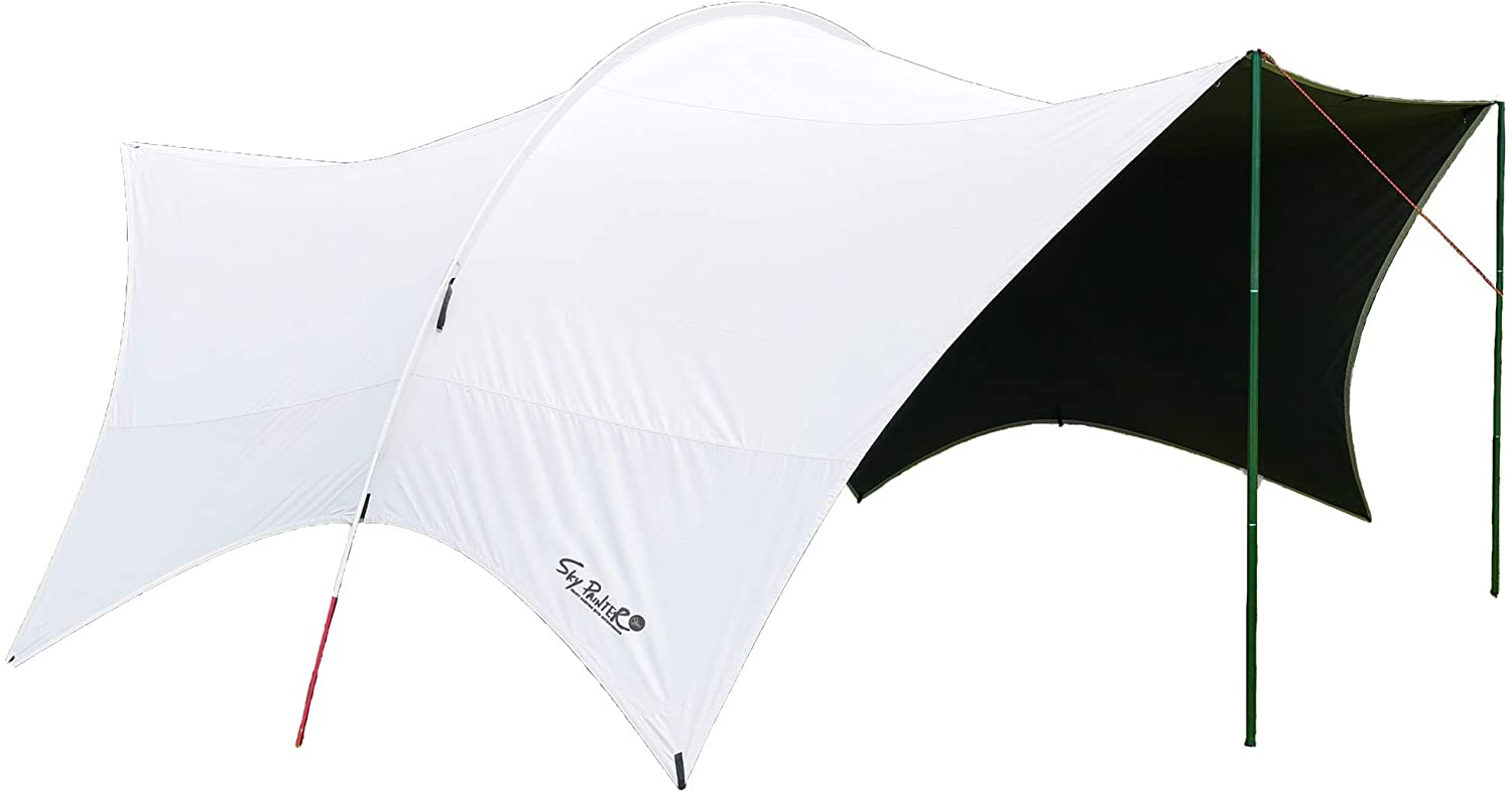 Outdoorbase スカイペンター ハビタープ 大型 S/L size 大型 L トンネル タープ 日焼け防止 Skypainter 完全遮光  UVカット スカイペンター Polar night™ （ポーラーナイト™）極夜 UPF50+（A）99%紫外線防止 耐水圧10000mm キャンプ用品  - 買取サービス 全国対応 | ギアモール