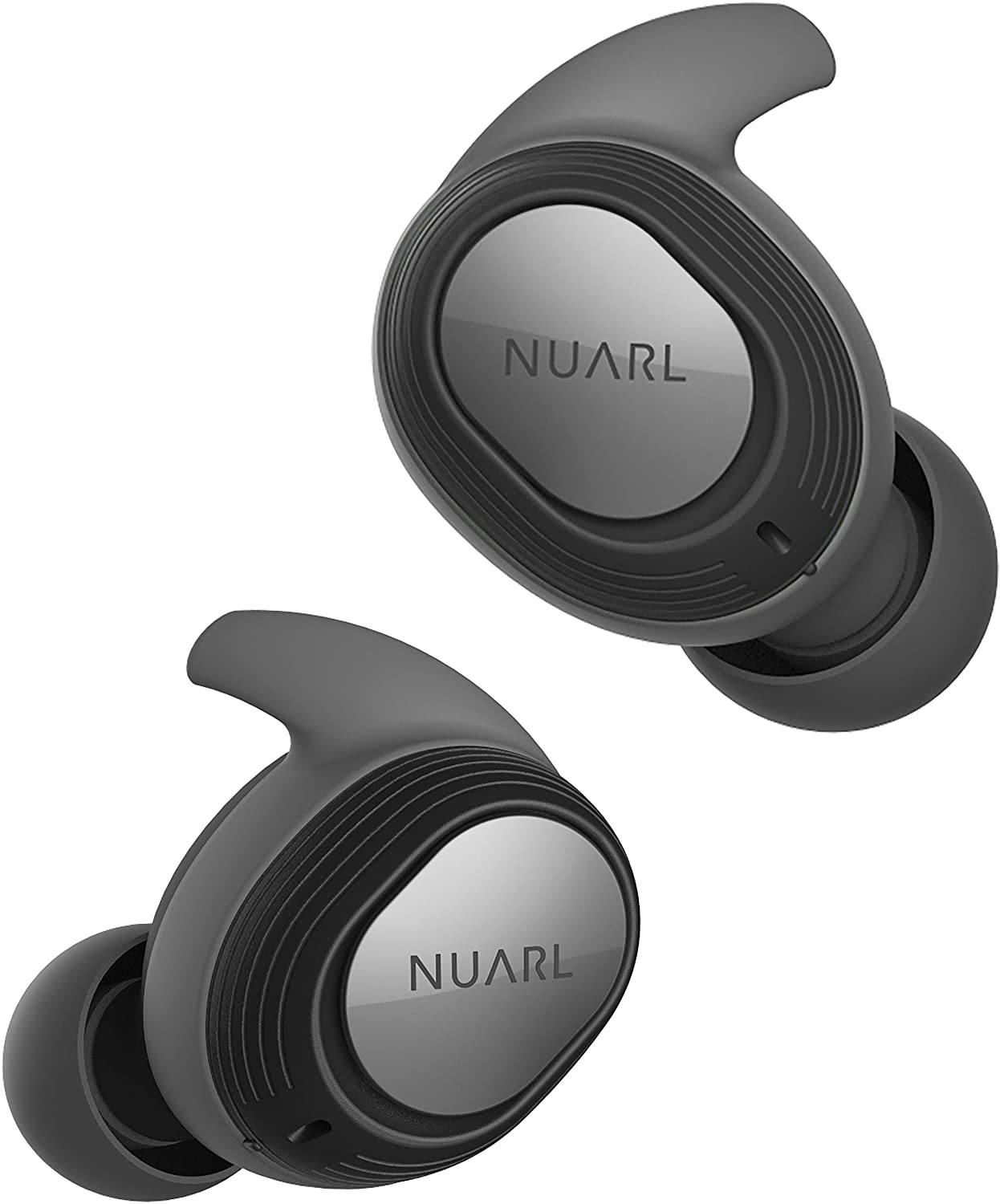 NUARL（ヌアール）NUARL 完全ワイヤレスイヤホン Bluetooth5 完全防水IPX7 【水洗い可能】 最大再生時間28時間 片側 ...