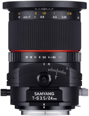 SAMYANG サムヤン 単焦点広角ティルトシフトレンズ 24mm F3.5 ニコン AE用 フルサイズ対応 - 買取サービス 全国対応
