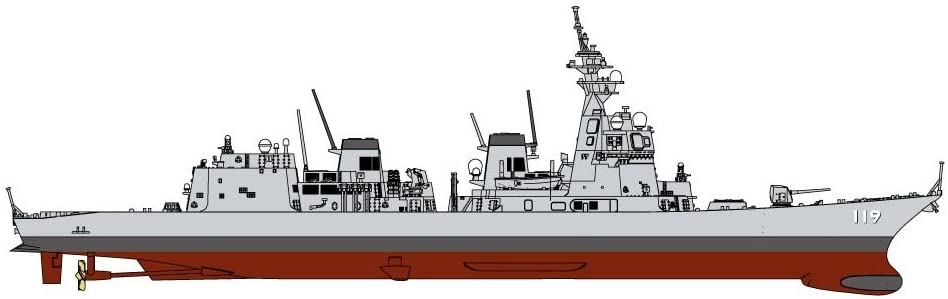 1/350 海上自衛隊 護衛艦 DD-119 あさひ(2代目) レジンキット