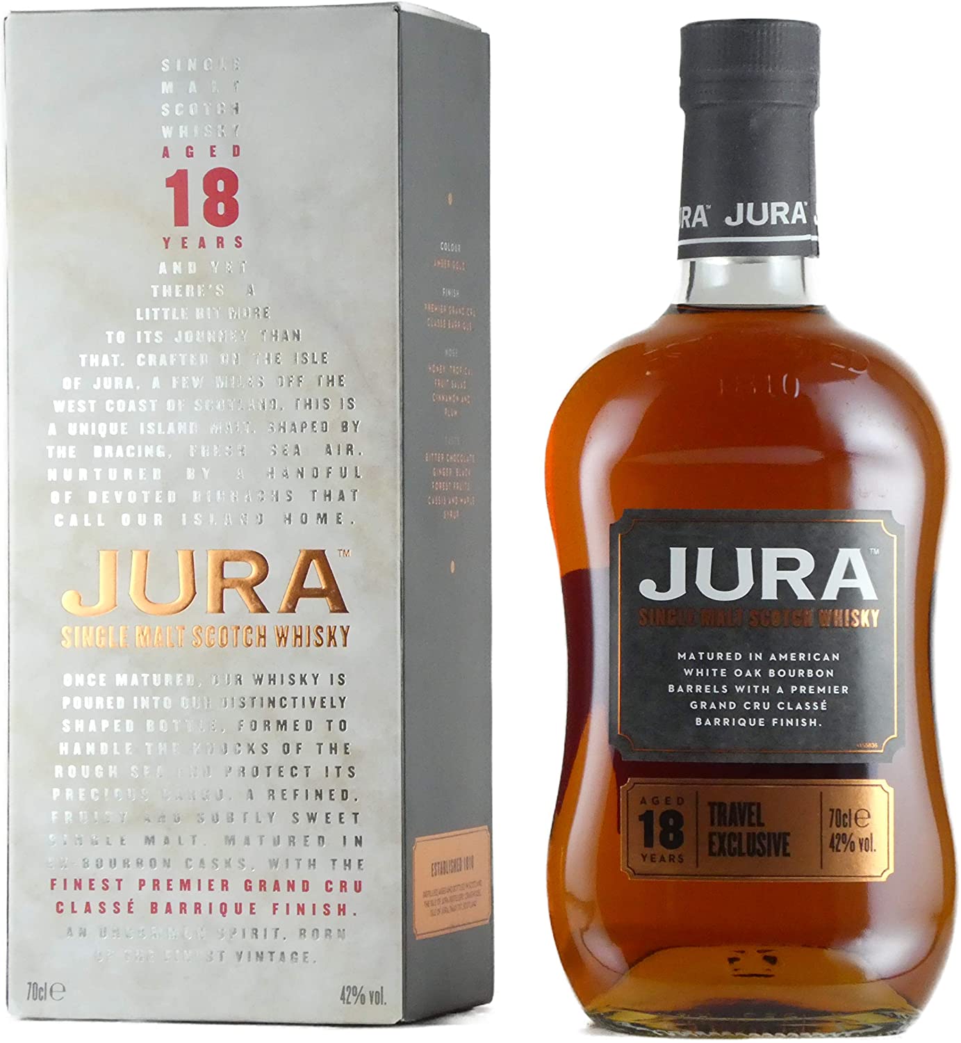 ISLE OF JURA（アイル・オブ・ジュラ ） 18年 42度 700ml シングルモルトスコッチウイスキー - 買取サービス 全国対応