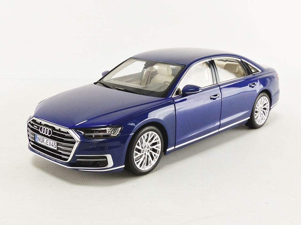 AUDI ノレブ 1/18 アウディ A8 L 2017 メタリックブルー - 買取