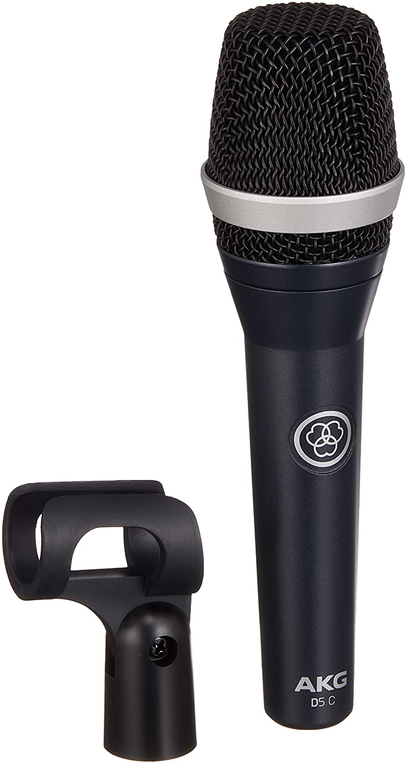 AKG D5 CS ダイナミックマイク 本体とポーチ