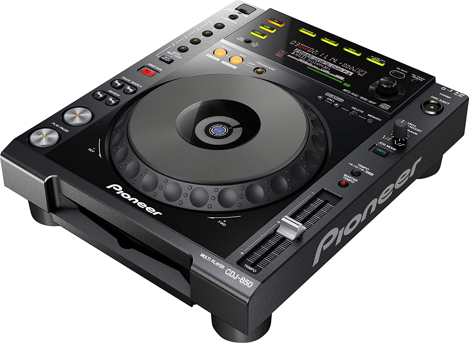 Pioneer DJ用CDプレーヤー ブラック CDJ-850-K パイオニア - 買取サービス 全国対応 | ギアモール